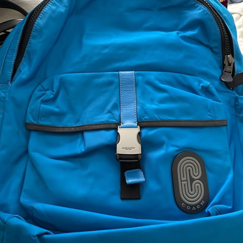 Coach Vibrant Blue Men's Backpack